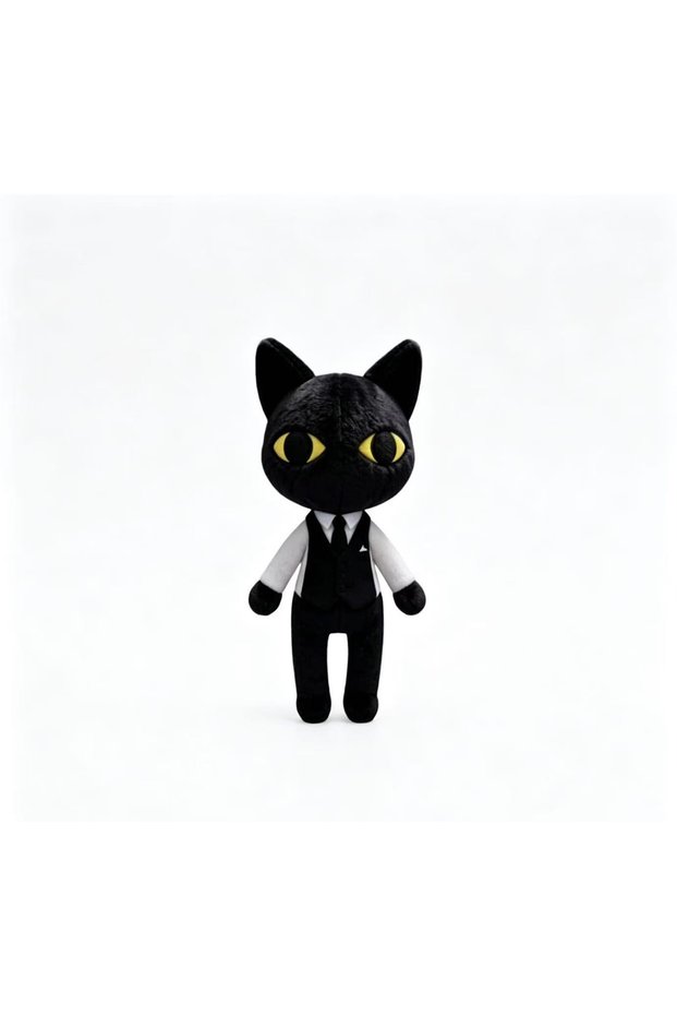 Strap Black Cat For Roblox Animal Hospital Horror Plush Doll Set Soft Stuffed Plushie Creepy Cute Ga