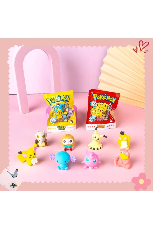 16pcs 32 Pocket Monsters Anime Cute Pet Surprise Gifts Cartoon Prizes Party Gifts Birthday Gi