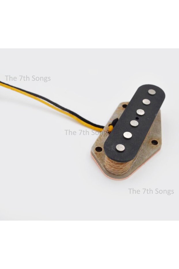 7.5K-Flat Pole-B Electric Guitar TL 1964 Set/Bridge Pickup 7.4K 9.4K 60S Hot Classics Alnico 3 Magne