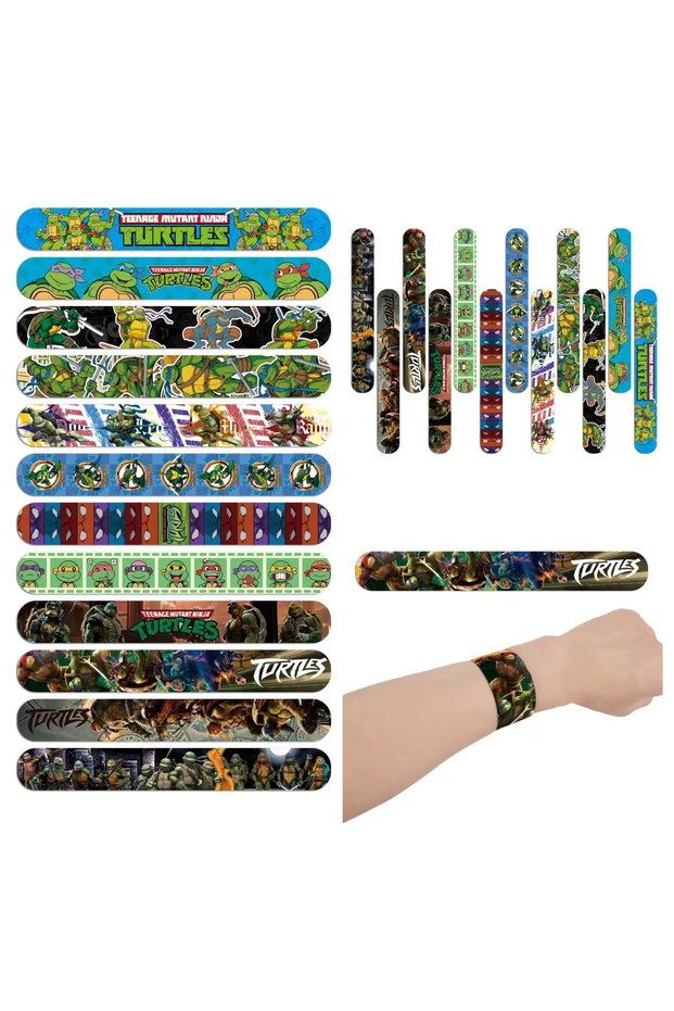 10pcs bracelet Cartoon Turtles Party Favor Supplies Ninjaes Balloon Figures Fashion Bracelets