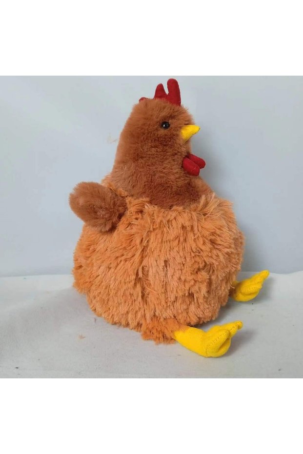 MR-muji Hot 20cm Cartoon Simulation Hen Plush Rooster Doll Toy CeileChckn Creative Plush Children's