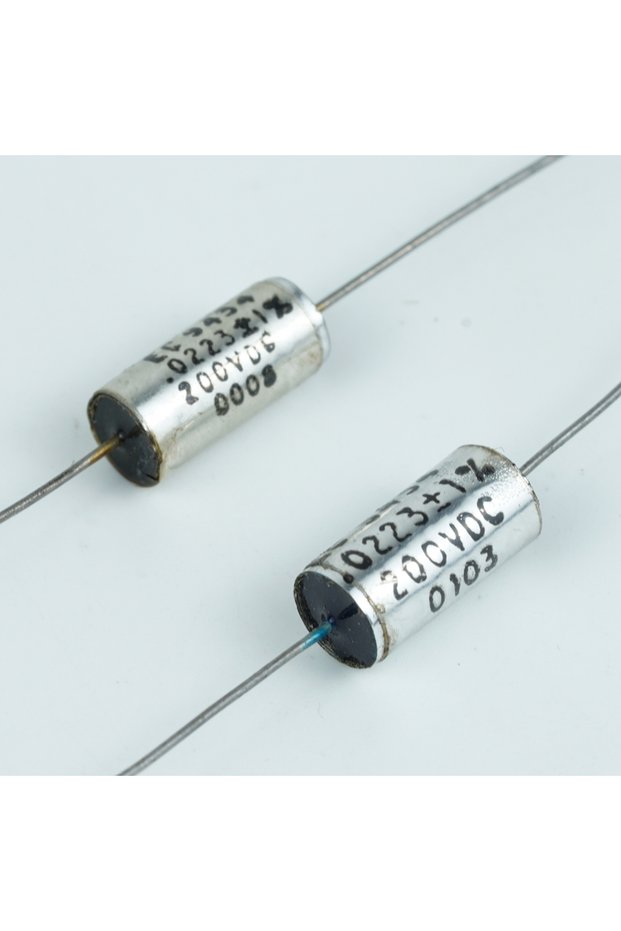 Vintage Style .0223uF 200V Guitar Tone Capacitors, Wax/Paper Audio Tone Caps for Electric Guitar Bas