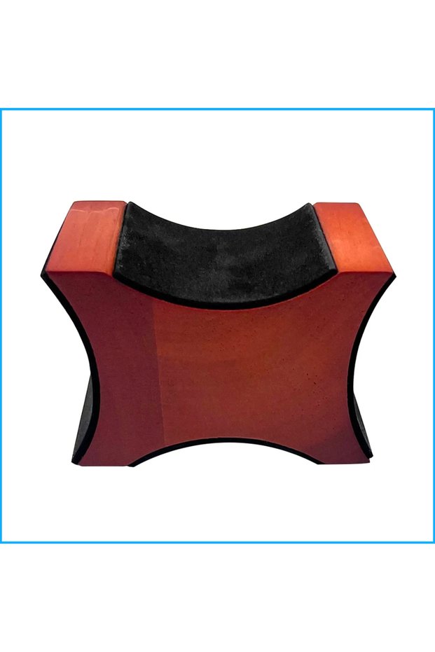 Red Wood Color Professional Guitar Neck Support Pillow | 2-Level Height for Luthier/Violin/Ukulele R