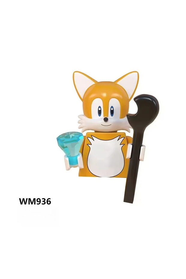 wm936 Hedgehog Buildable Block Toys Of Amy Rose And Shadow Cattoon Anime Characters!