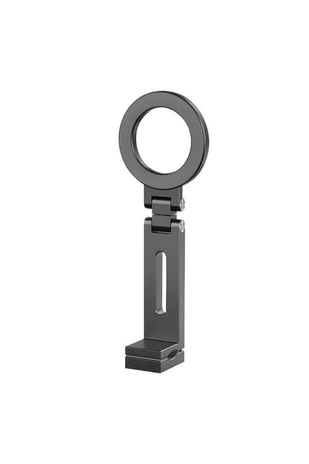 grey Airplane Phone Holder 360 Degree Rotation Travel Cell Phone Stand for Long Flight Flying