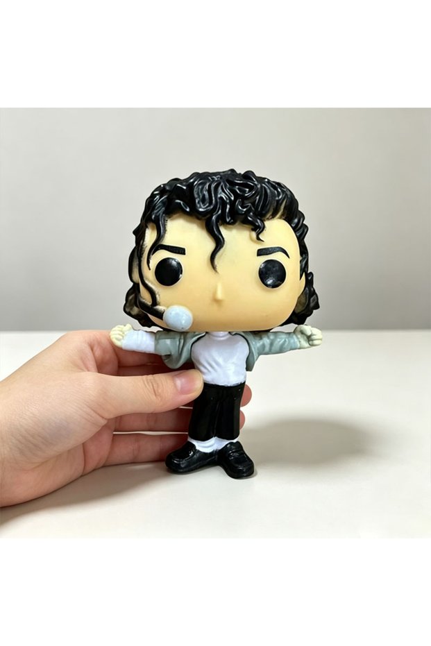 6 with opp Michael‑Jackson Singer Vinyl Action Figure Famous Music Star Collectible Model Toy