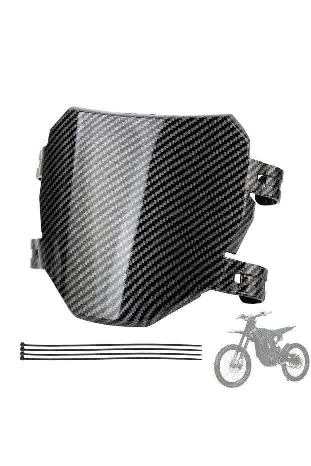 Water transfer E-Bike For Surron S X Talaria Sting MX3 MX4 Front Number Plate Motorcycle Accessories