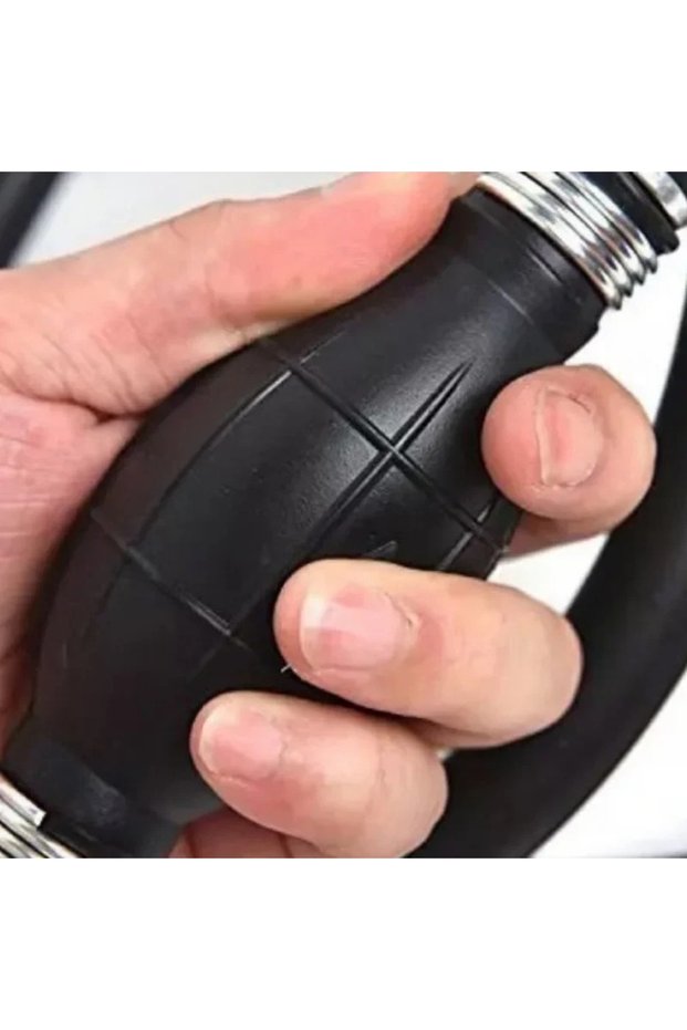 10mm 6mm/8mm/10mm/12mm Hand Fuel Pump Line Rubber Aluminum Hand Primer Bulb Diesel Oil Transfer Petr
