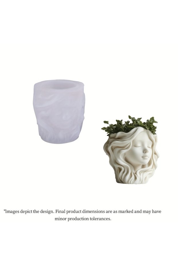 WHITE 1 Anime character silicone mold - Very suitable for making candles、Resin and plaster crafts -