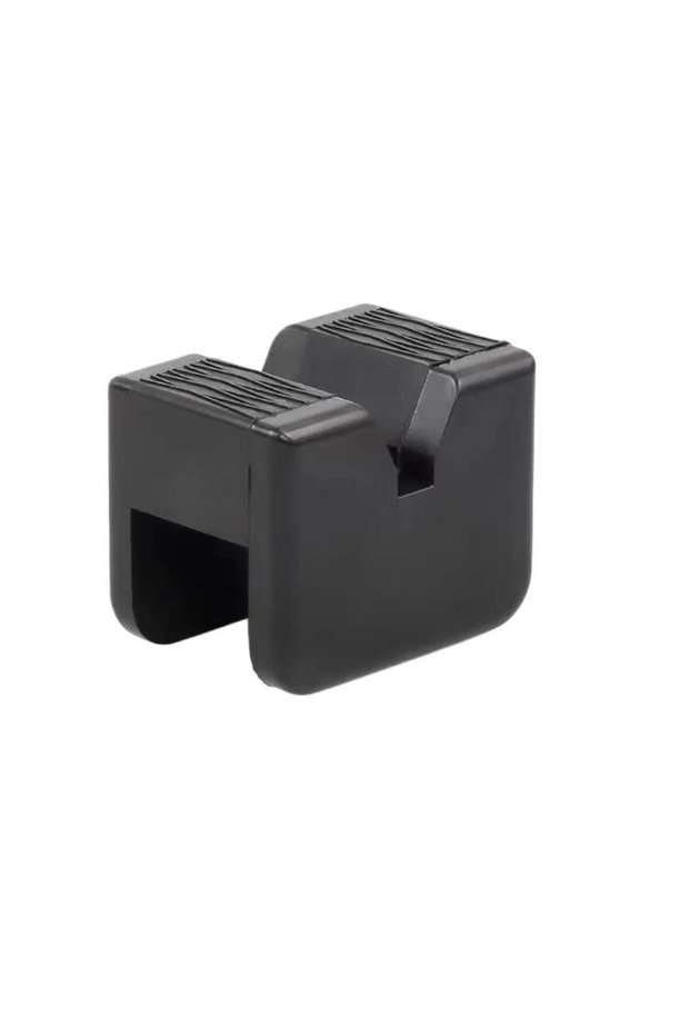 Black 1pc Car Jack Rubber Pad Car Slotted Lift Jack Stand Rubber Pads Universal Repair Tools Frame P
