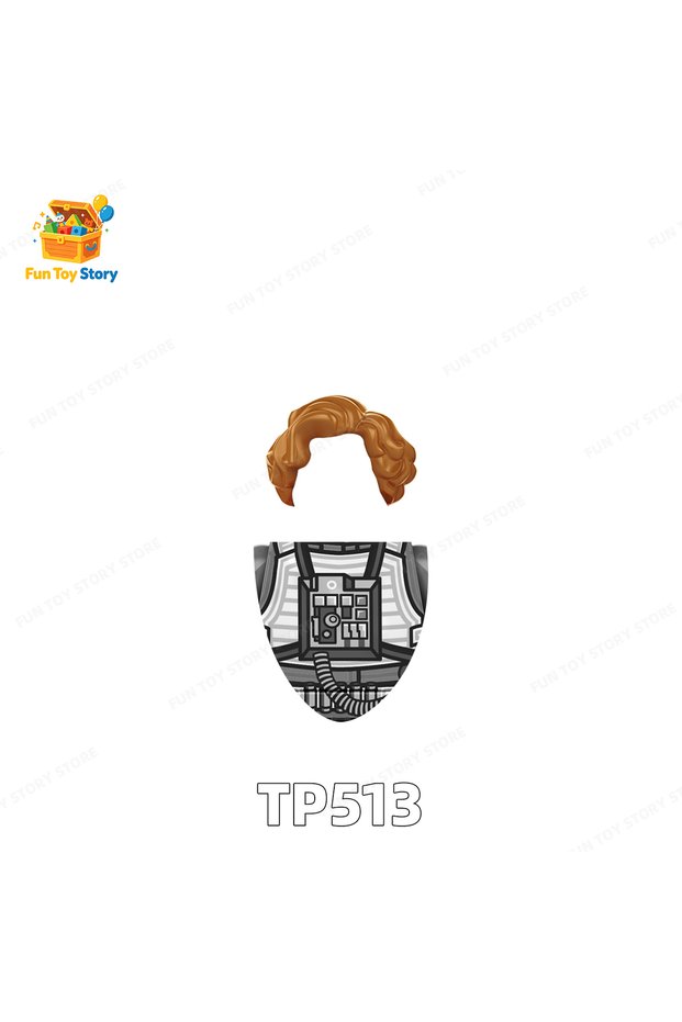 TP513 TP1063, Assembling building block dolls, collectible for TV enthusiasts, compatible with third
