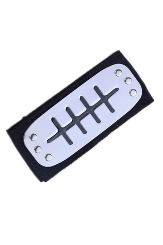HuE07 Anime Figures Headbands Guard Ninja Accessories Uzumaki Hatake Kakashi Head Belt Cospla