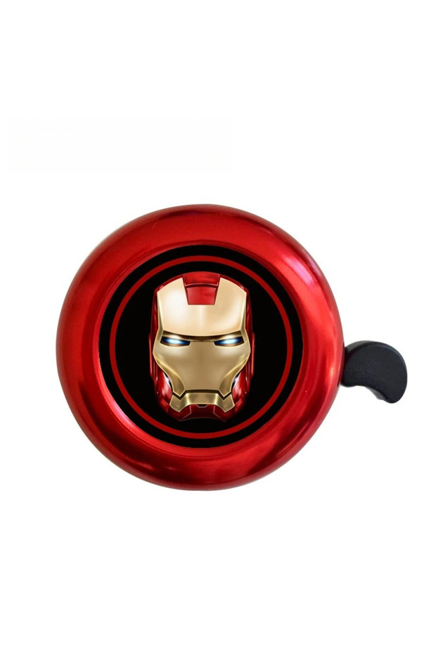 20-22 mm C -1pc Trending Marvel SpiderMan Cute Bicycle Bell MTB Bike Safe Warning Alarm Cycl