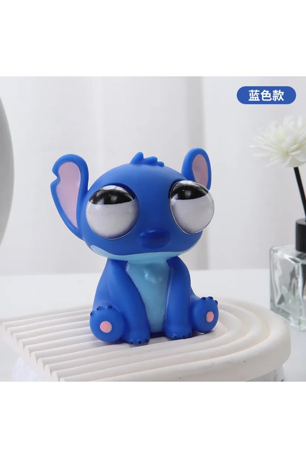 C Anime Lilo Bulging Eyes Stress Ball Squishy Fidget Toy Anxiety Relief Soft Decompression Do