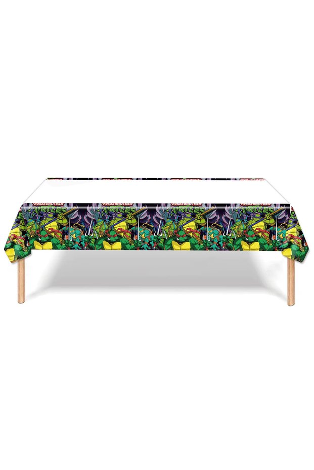 1pcs tablecloth Cartoon Turtles Party Favor Supplies Ninjaes Balloon Figures Fashion Bracelet
