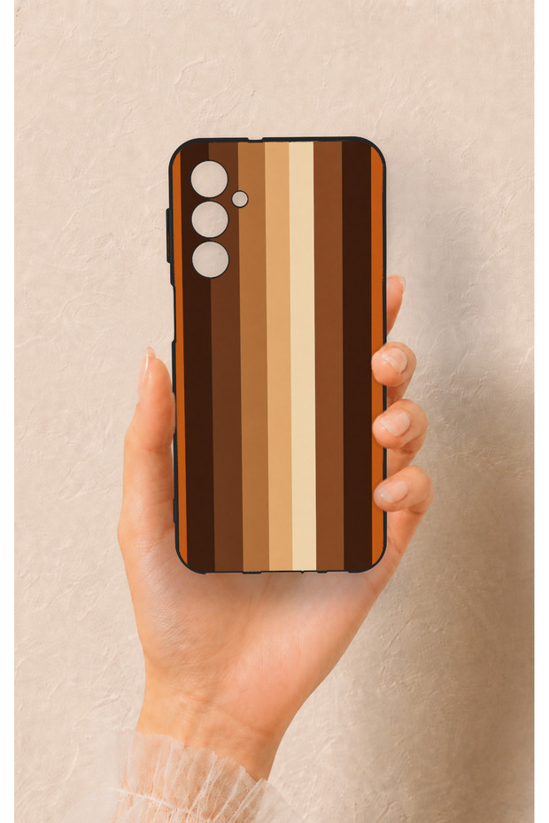 Samsung M34 Compatible Autumn Lines Patterned Silicone Case