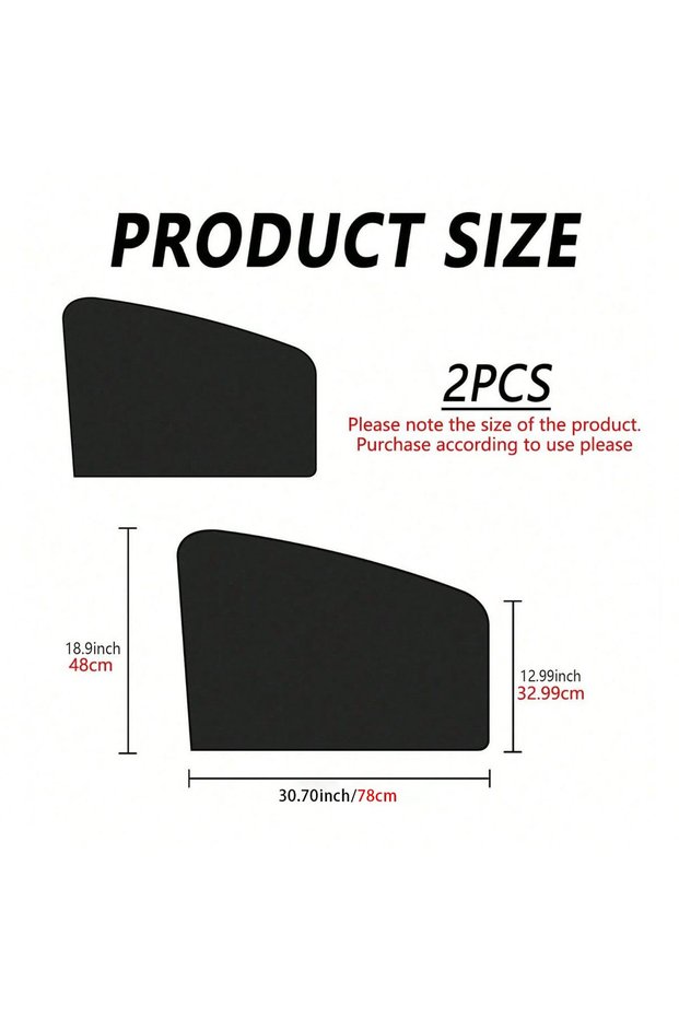 Front window Side window visor magnet privacy curtain, anti-UV reflection, anti-glare UV block, fron