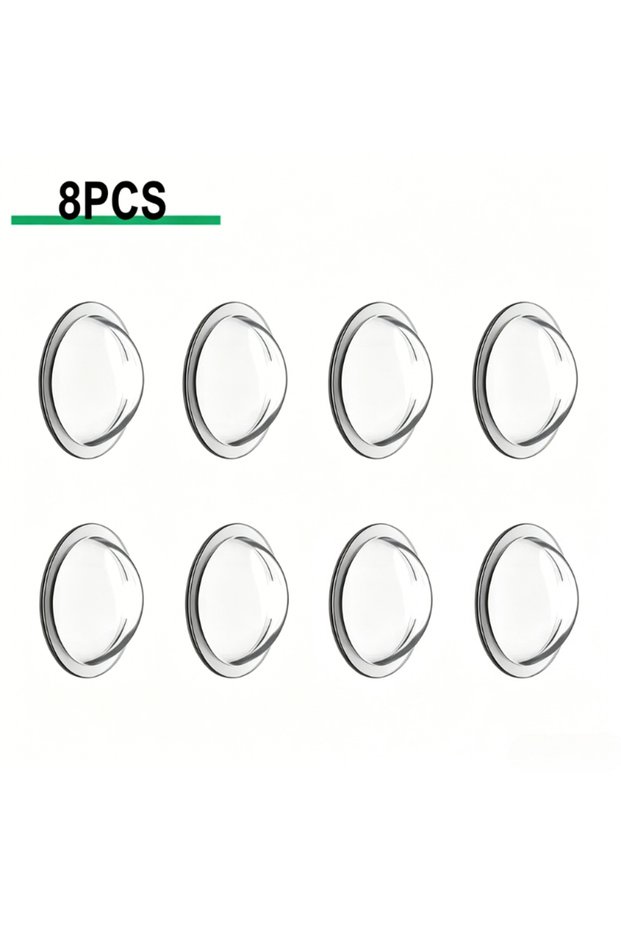 8Pcs 2/4/8Pcs 360 Panoramic Rear Camera Protector, HD Clear Anti-Scratch Lens Guard for Car Mod