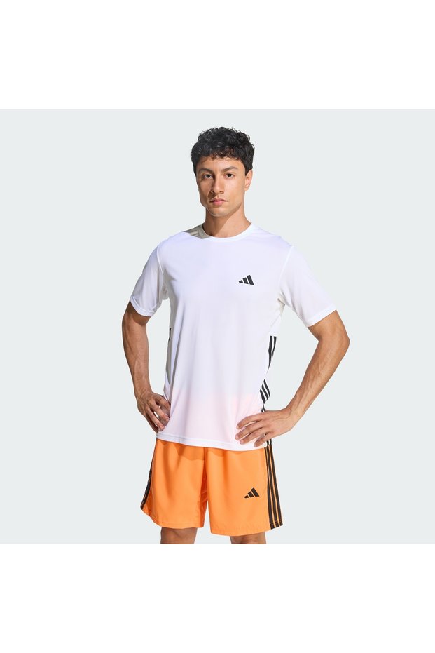 WORKOUT ESSENTIALS BASE 3-STRIPES T-SHIRT