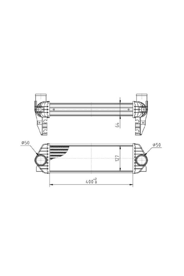 Intercooler, compresor 13054345