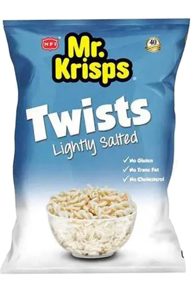 Twists Lightly Salted Chips 80gm