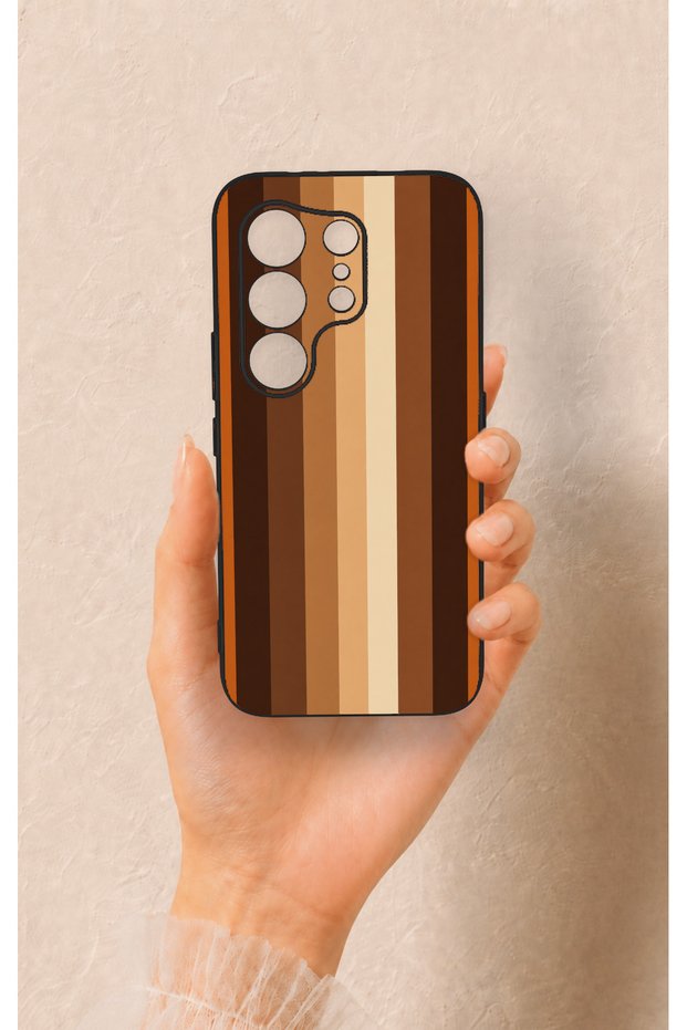 Tecno Camon 50 Pro 4g Compatible Fall Stripes Patterned Silicone Case