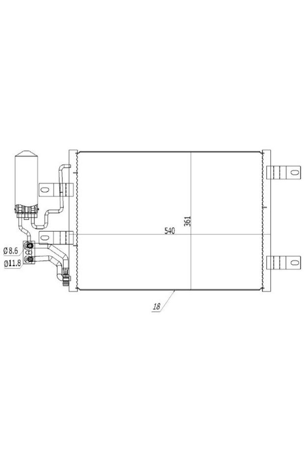 Condensator, climatizare 13054815