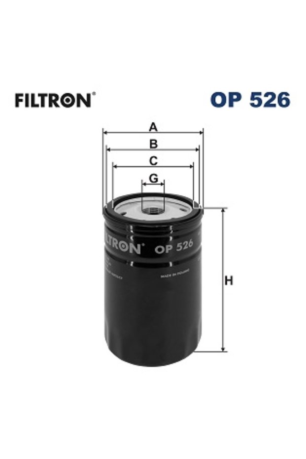 Filtru ulei OP 526