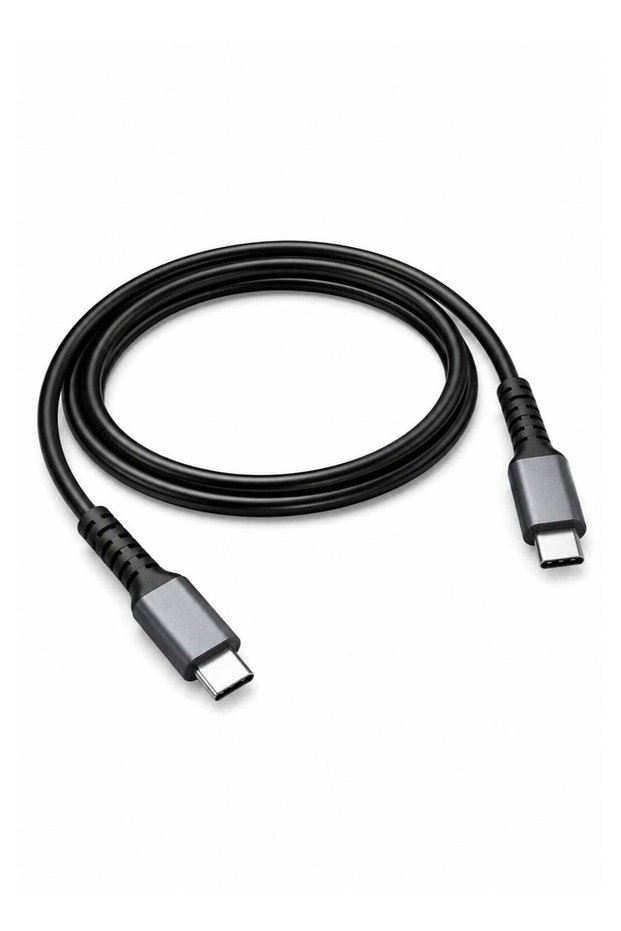 كابل USB-C إلى USB-C بطول 2 متر – كابل شحن ونقل بيانات سريع من النوع C للهاتف، الآيباد، ماك بوك |