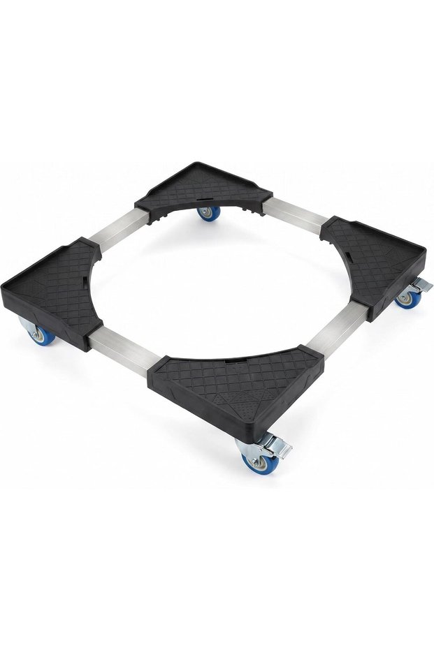 Mini Fridge Stand Heavy Duty Mobile Roller Washing Machine Base 4 Wheels