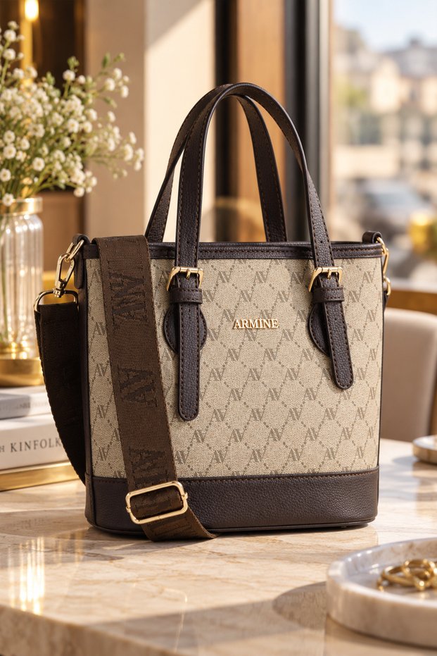 Women's Mink Dot Crossbody Hand & Shoulder Bag 432
