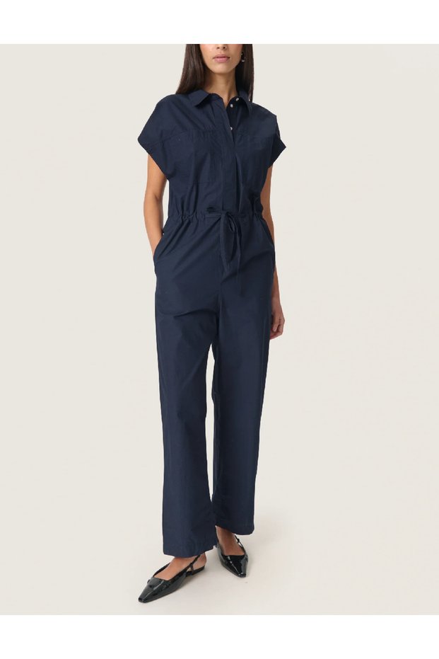 Jumpsuit, Navy Blue