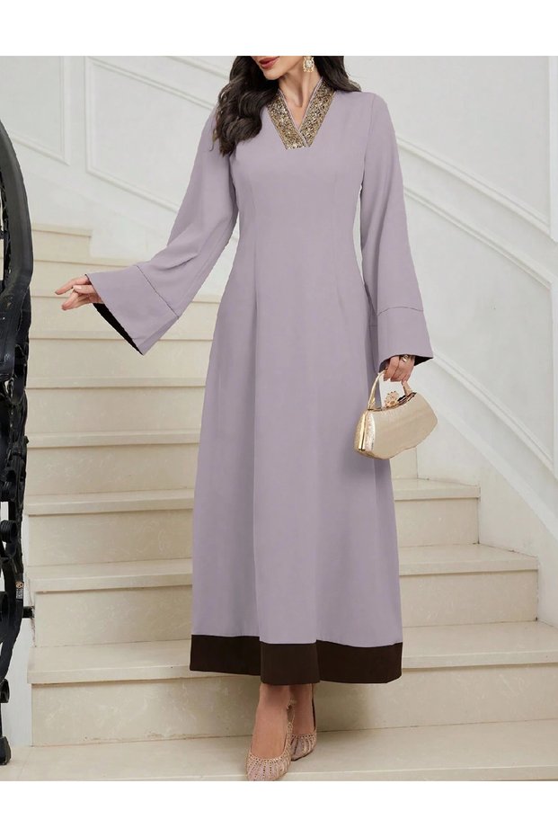 Μακρύ φόρεμα, Μωβ