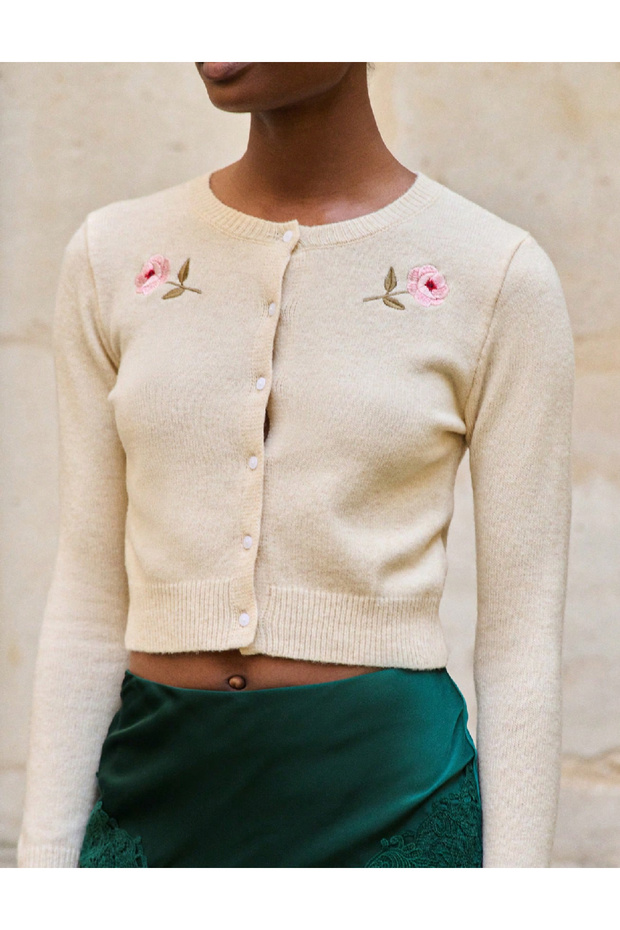 Cardigan, Crem