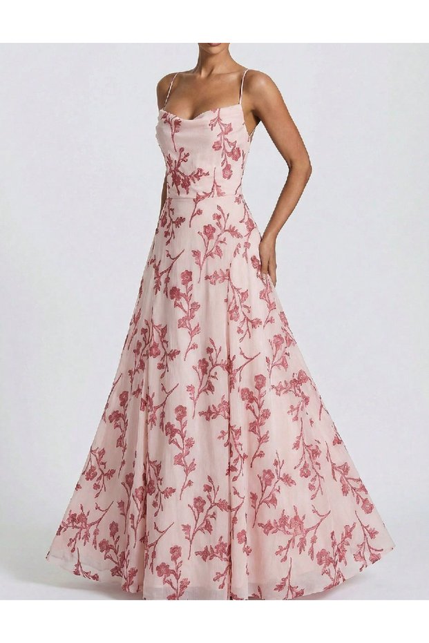 Rochie lunga, Roz