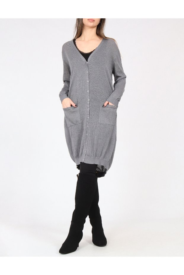 Cardigan, Gri