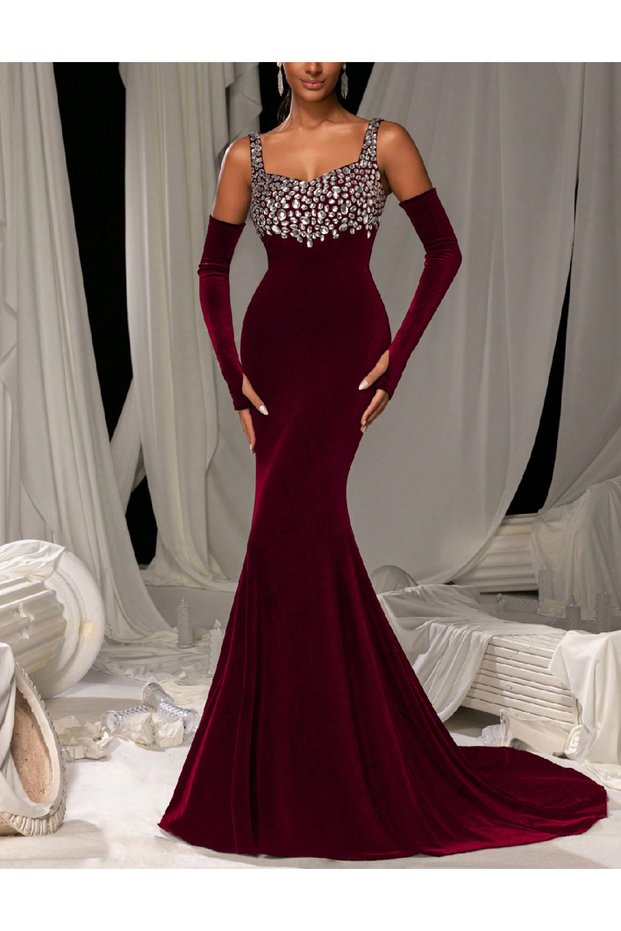 Rochie lunga, Visiniu