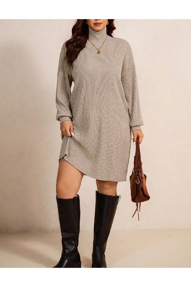 Rochie scurta, Gri