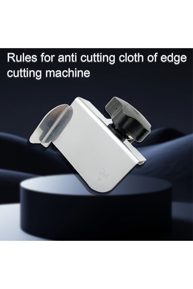 1pc Adjustable Anti Cutting Fabric Guide For Overlock Sewing Machine