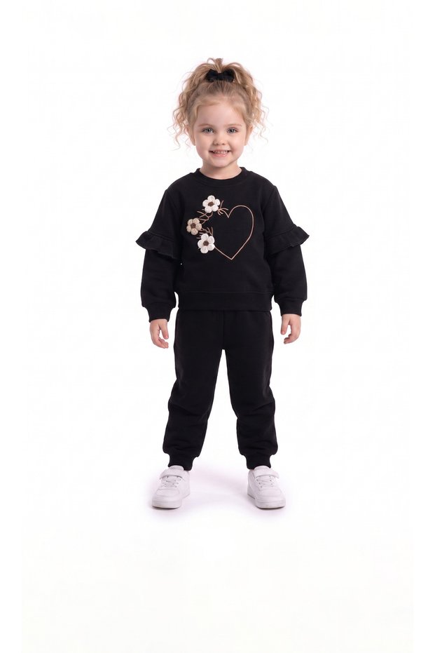 Girl's 3-Piece Fleece Winter Outfit