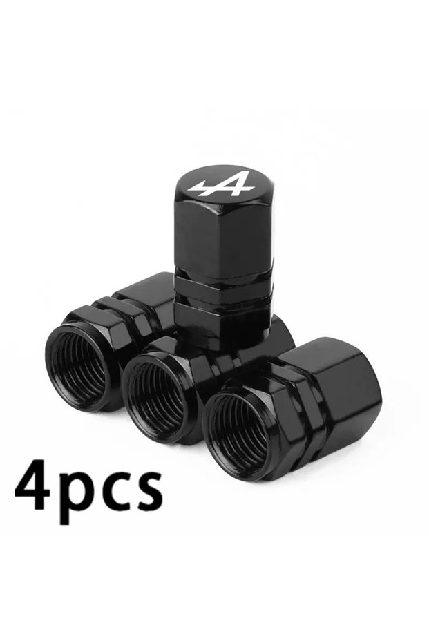 AP 4PCS Colorful Car Accessories Car Tire Valve Cap For Alpine Megane 3 4 5 Duster Espace Logan Clio
