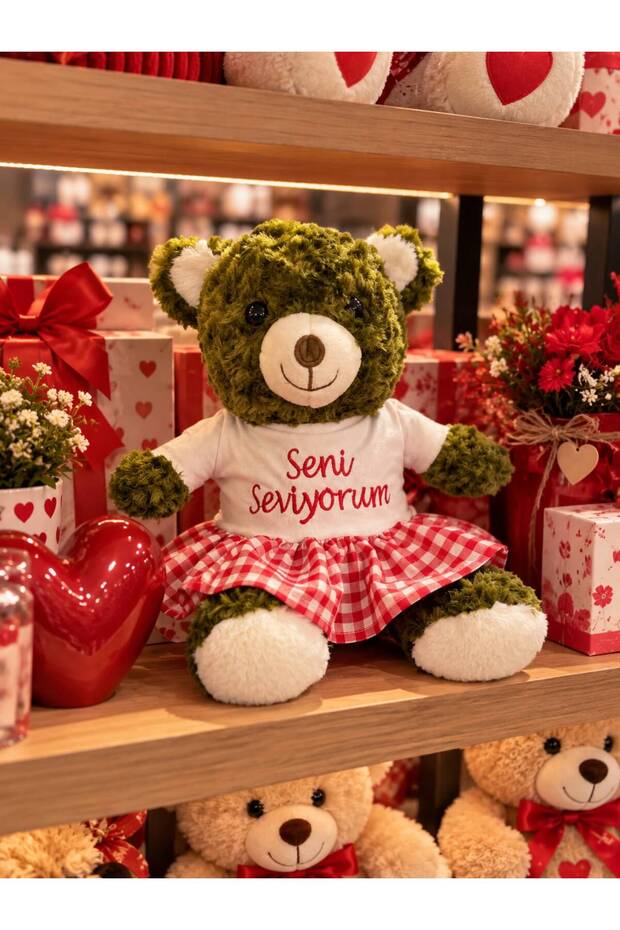 30cm Teddy Bear in a Dress – a Birthday Gift & Valentine’S Day Gift – Teddy Bear in a Dress.