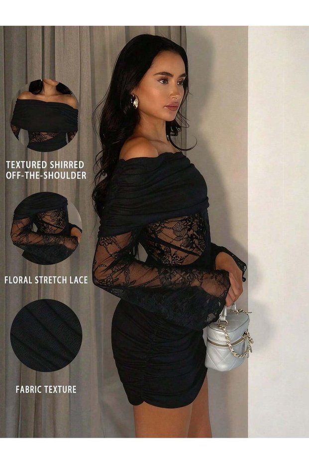 Rochie mini, negru