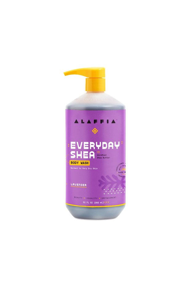 Body Wash, EveryDay Shea, Lavender, 32 Oz