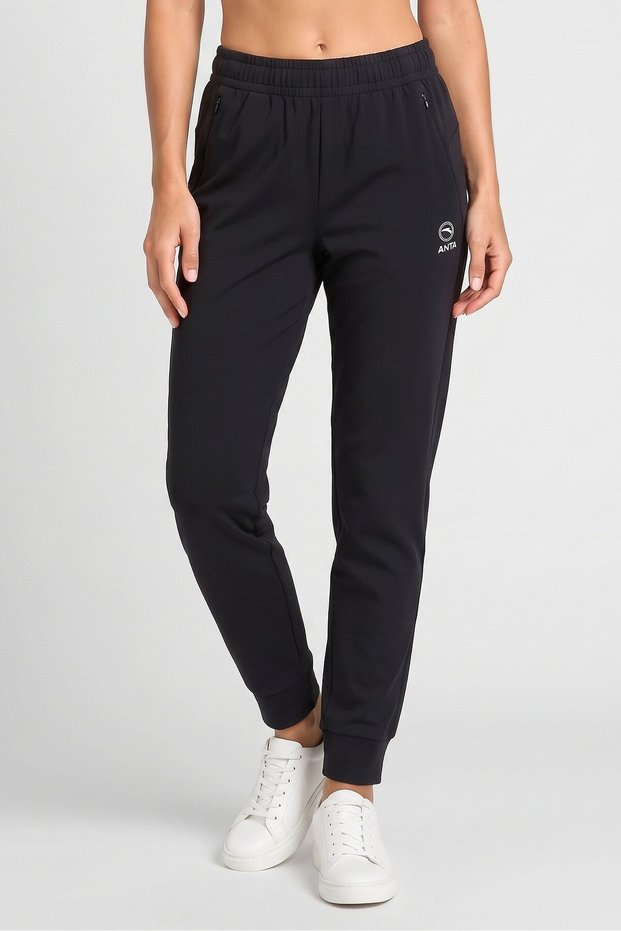 Women Regular Fit Outdoor Sweatpants, Black
