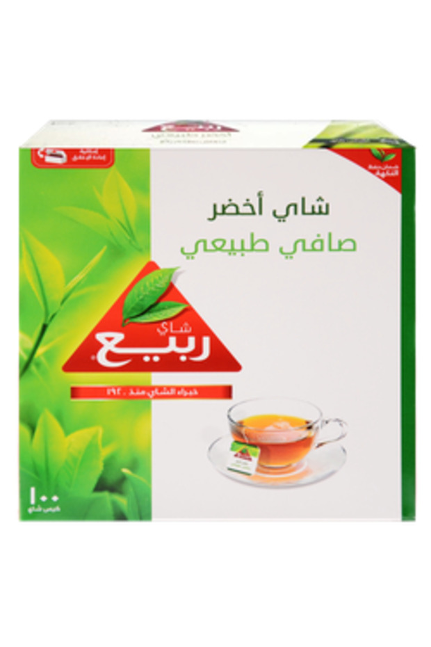 ربيع شاي أخضر نقي 100'ح