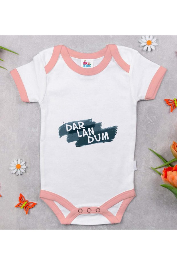 BK Kids Darlandum-Designed Pink Baby Bodysuit-1, 12–18 months