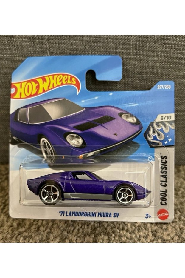 2026 '71 Lamborghini Miura SV Purple Cool Classics 1:64 Metal Model Car