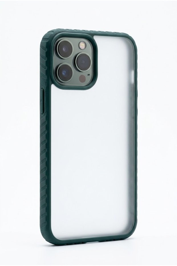 iPhone 13 Pro Luxury Green-Framed Case Model
