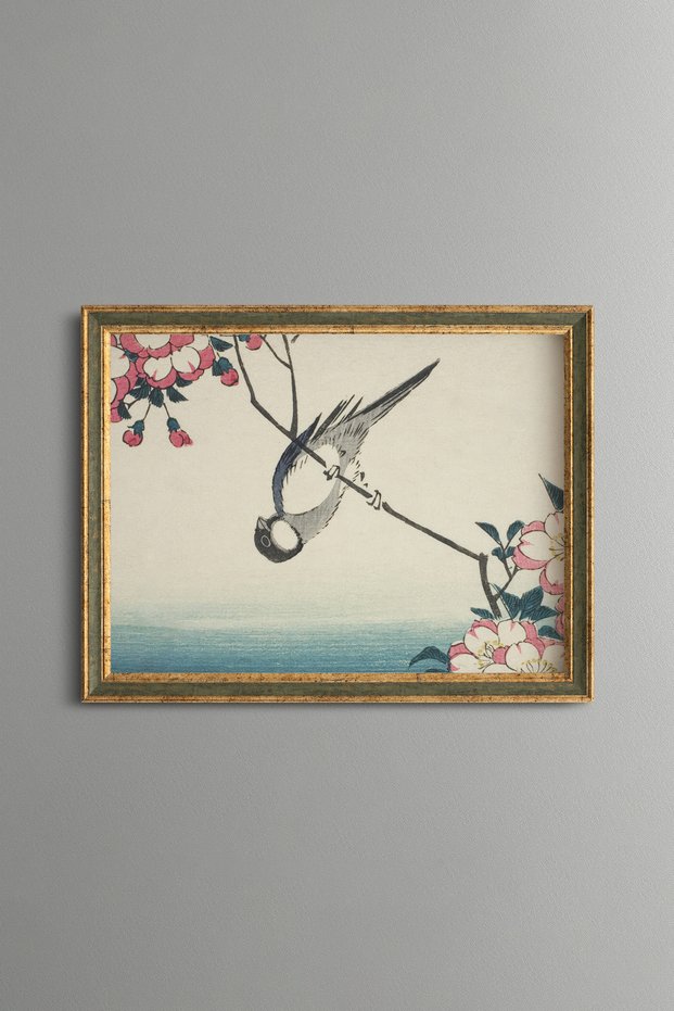 Dalda Kırlangıç - Vintage Patterned Painting - Slim Model